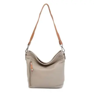 Berba Chamonix Leren Dames Hand/Schoudertas Dust