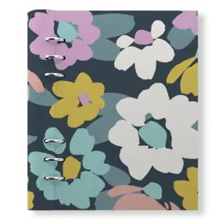 Filofax A5 Clipbook Floral Bloom Blue