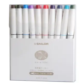 Sailor Shikiori Twin Brushpennen