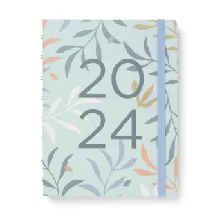 Filofax A5 Botanical Planner Mint