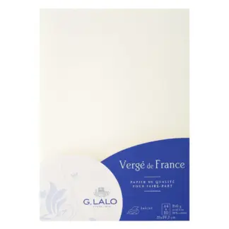 G.Lalo Vergé de France A6 Correspondentiekaartjes Wit