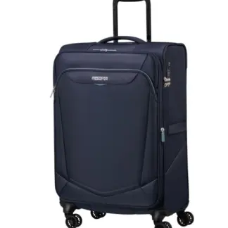 American Tourister SummerRide M Spinner (4 wielen) uitbreidbaar 69cm Navy