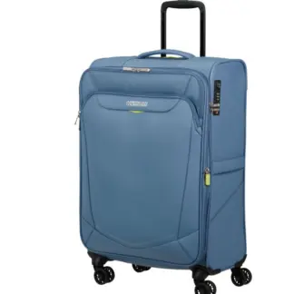 American Tourister SummerRide M Spinner (4 wielen) uitbreidbaar 69cm Coronet Blue