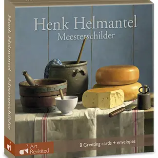Art Revisited mapje kaartjes Meesterschilder van Henk Helmantel