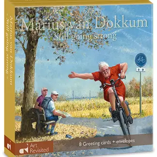 Art Revisited mapje kaartjes Still going strong van Marius van Dokkum