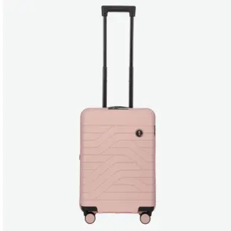 Bric's Ulisse B1Y Hard-shell Carry-on Trolley (55cm) Expandable Pearl Pink
