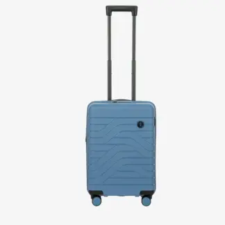 Bric's Ulisse B1Y Hard-shell Carry-on Trolley (55cm) Expandable Grey Blue