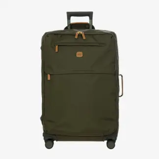 Bric's X Travel Recycled Nylon Medium Trolley 71cm Olive