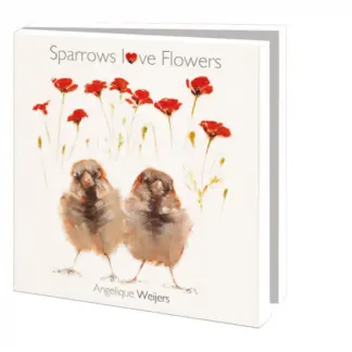 Bekking&Blitz (museum)kaartjes vierkant: Angelique Weijers, Sparrows love Flowers