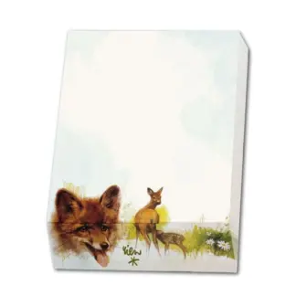 Bekking&Blitz Memoblok: Drawn to Nature, Rien Poortvliet