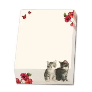 Bekking&Blitz Memo blocnote:  Franciens Kittens & Poppies, Francien van Westering