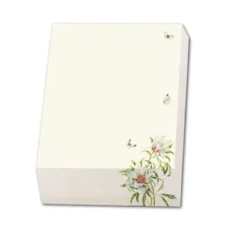 Bekking&Blitz Memo blocnote: White Elegance, Janneke Brinkman-Salentijn