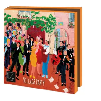 Bekking&Blitz (museum)kaartjes vierkant: Village Party, Inez Art
