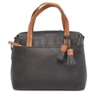 Berba Chamonix Leren Dames Handtas Black