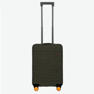 Bric's Ulisse B1Y Hard-shell Carry-on Trolley (55cm) Exp. Olive