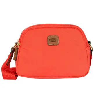 Bric's X bag Recycled nylon travel shoulder bag Poppy