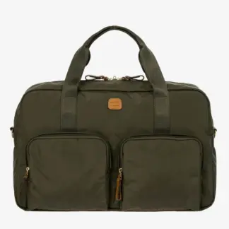 Bric's X Travel Holdall met vakken Olive
