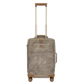 Bric's X Travel Recycled nylon Trolley carry-on 55cm Wool Nut