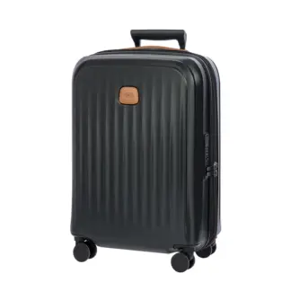 Bric's Taormina ultra-light 55cm expendable cabin trolley Black