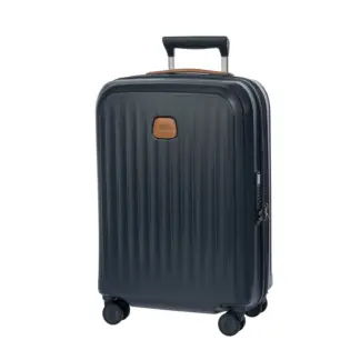 Bric's Taormina ultra-light 55cm expendable cabin trolley Blue