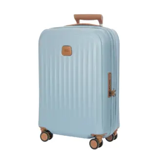 Bric's Taormina ultra-light 55cm expendable cabin trolley Sky Blue