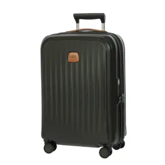 Bric's Taormina ultra-light 55cm expendable cabin trolley Olive