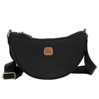 Bric's X bag Halfmoon Shoulderbag Small Black