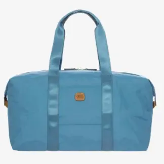 Bric's X-Bag Recycled nylon holdall reistas M 2in1 foldable Sky