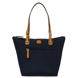 Bric's X bag Recycled nylon Sportina Shopper medium 2in1 Ocean blue