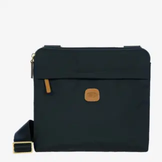Bric's X Bag Medium recycled fabric crossbody bag Ocean Blue