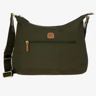 Bric's X Bag Urban recycled fabric crossbody bag Olive