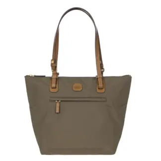 Bric's X bag Recycled nylon Sportina Shopper medium 2in1 Nut