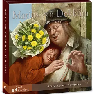 Art Revisited mapje kaartjes True Love van Marius van Dokkum