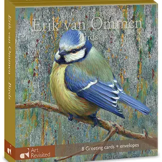 Art Revisited mapje kaartjes Birds van Erik van Ommen
