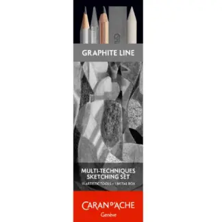 Caran d’Ache Graphite Line Multi-techniek Schets set