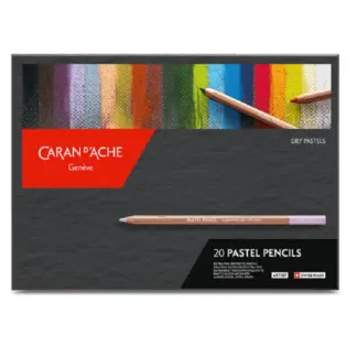 Caran d'Ache Dry Pastels doos van 20 stuks