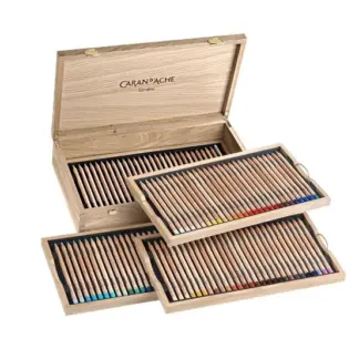 Caran d'Ache Luminance kleurpotloden 100 in kist