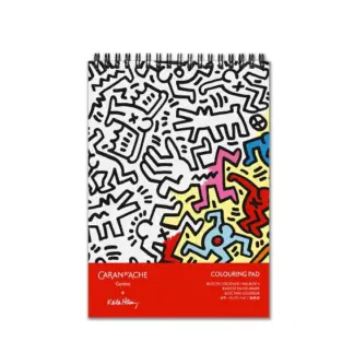 Caran d'Ache Keith Haring Colouring Pad