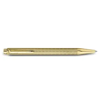 Caran d'Ache Ecridor Chevron Gold balpen