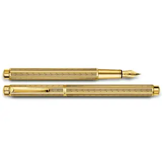 Caran d' Ache Ecridor Chevron Gold vulpen