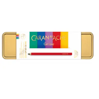 Caran d'Ache L.E. Colour Treasure Maxi Graphite set van 5 (grijze) potloden.