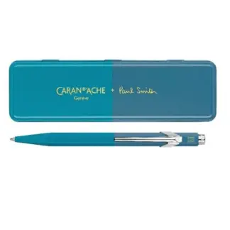 Caran d'Ache L.E. 849 Paul Smith edition 4 balpen Cyan/Steel