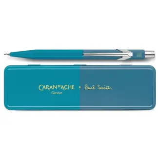 Caran d’Ache L.E. 849 Paul Smith edition 4 potlood Cyan/Steel