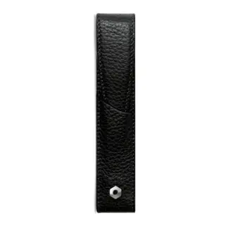 Caran d'Ache Leren Penetui voor 1 Pen Black