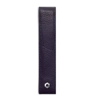 Caran d'Ache Leren Penetui voor 1 Pen Night Blue