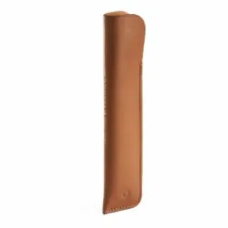Caran d'Ache Leren Pensleeve voor 1 Pen Camel