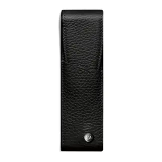 Caran d'Ache Leren Penetui voor 2 Pennen Black