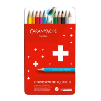 Caran d'Ache Swisscolor Aquarelle 12