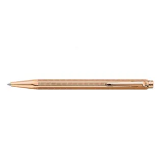 Caran d'Ache Ecridor Chevron balpen Rosé Goud