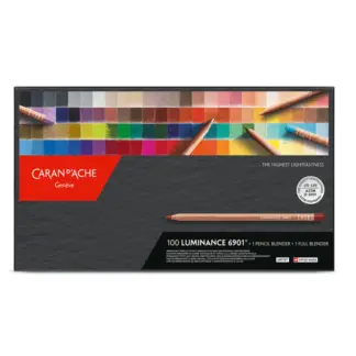 Caran d'Ache Luminance kleurpotloden 100 + 2 blenders